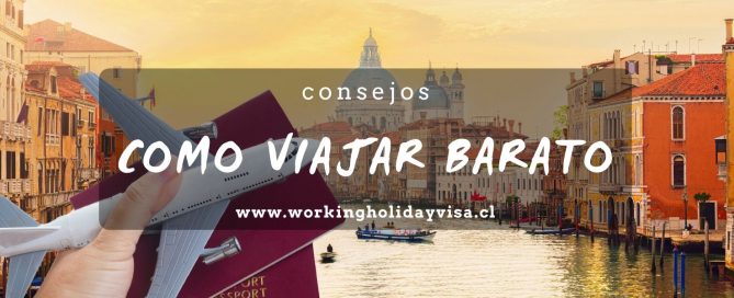 COMO VIAJAR BARATO