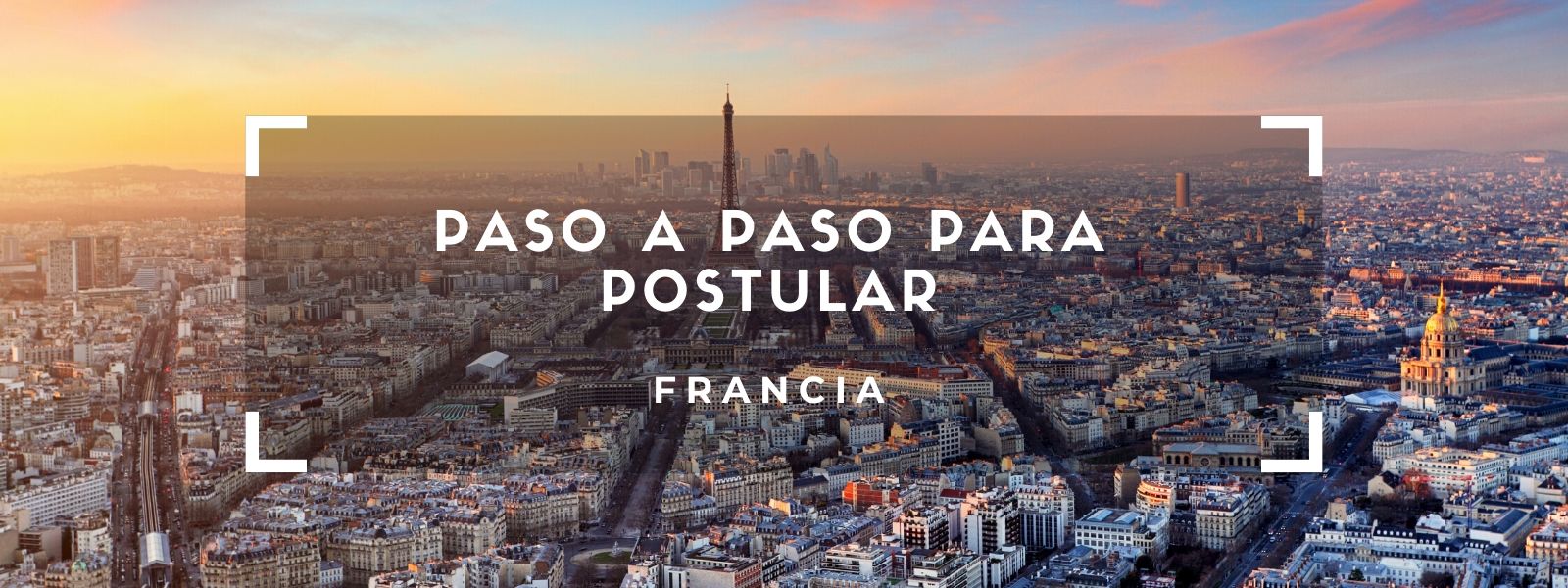 PASO A PASO Working Holiday FRANCIA