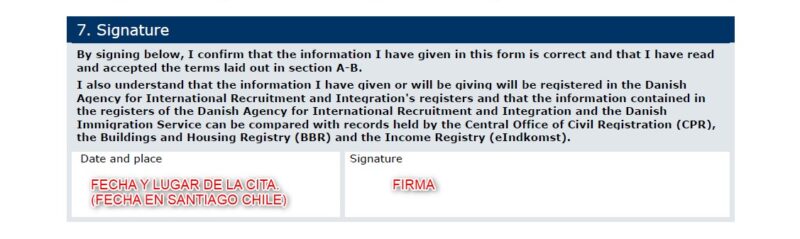 WORKING HOLIDAY DINAMARCA FORMULARIO